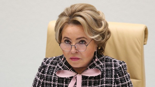 Совфед единогласно избрал Матвиенко председателем верхней палаты парламента